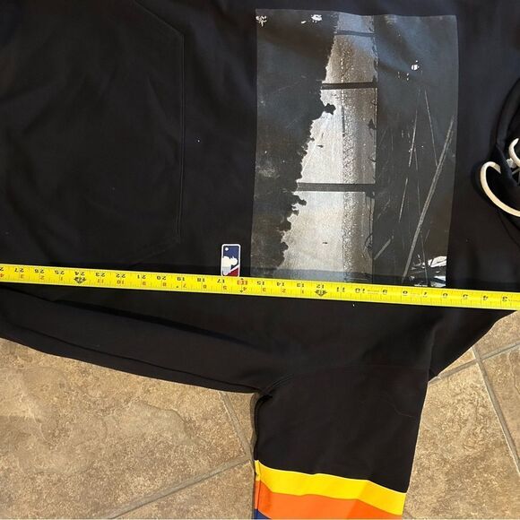 Men's X MLB hooded, cotton sweatshirt size XXL made in Italy, NWT - Picture 11 of 12